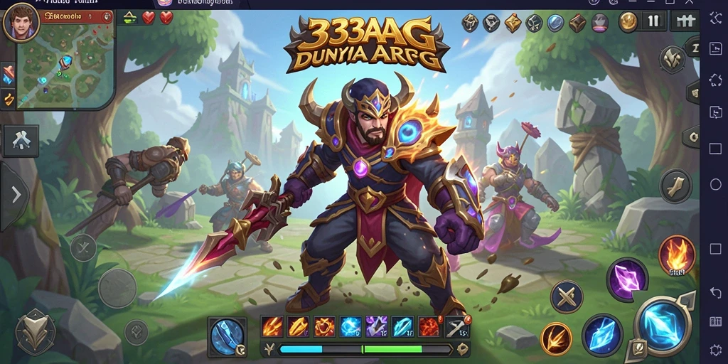 Gameplay menegangkan dalam dunia petualangan ARPG.