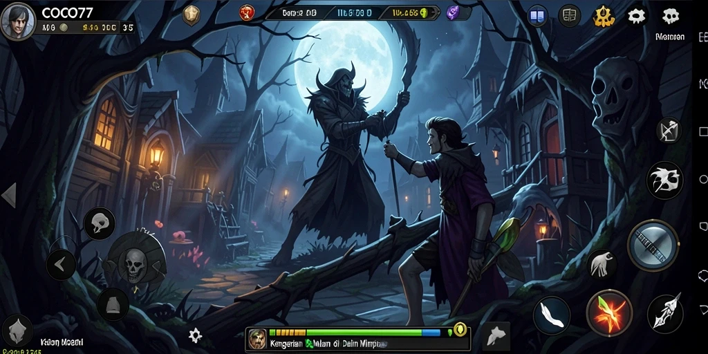 Gameplay menegangkan dengan atmosfer horror yang mendalam.