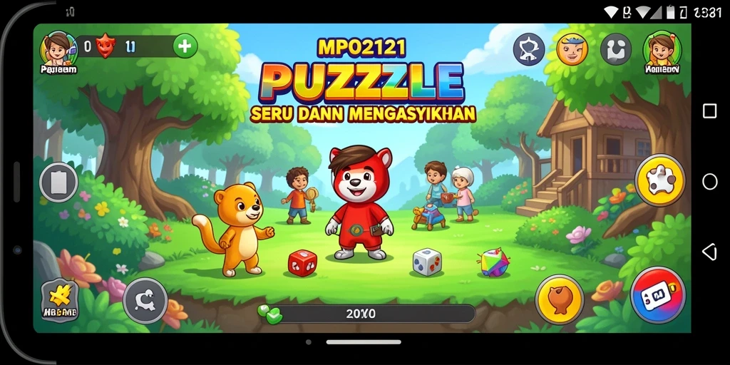 Tampilan gameplay MPO2121 yang menantang dan seru.