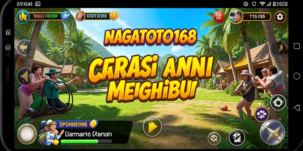 Tangkapan layar dari gameplay NAGATOTO168 yang penuh warna.