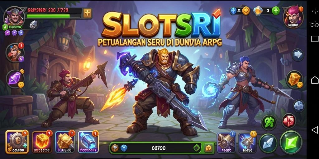 Gameplay ARPG yang seru dengan pertempuran mendebarkan.